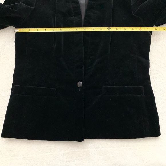 Breckenridge Vintage Black Velvet Jacket Blazer. 8 - Picture 8 of 8